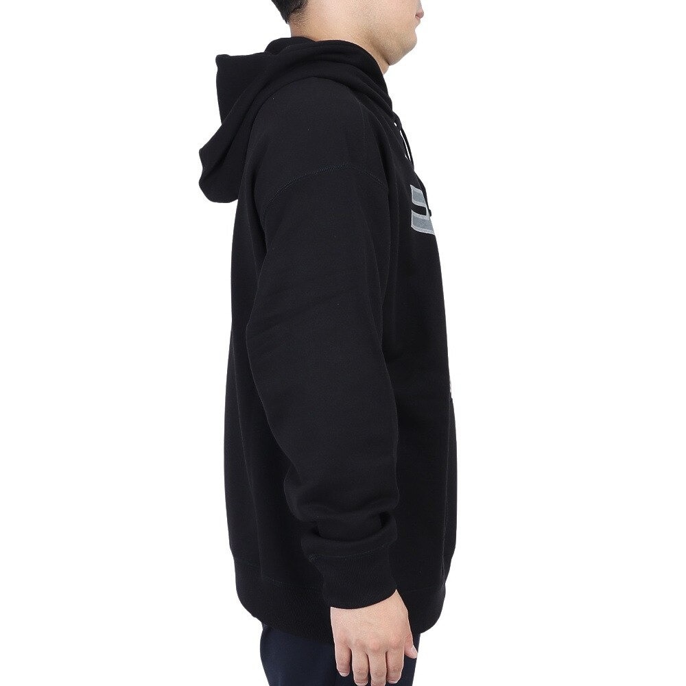 ハーレー（HURLEY）（メンズ）パーカー スウェット ブラック OHRLY スウェットフーディー MFF2200003-BLK