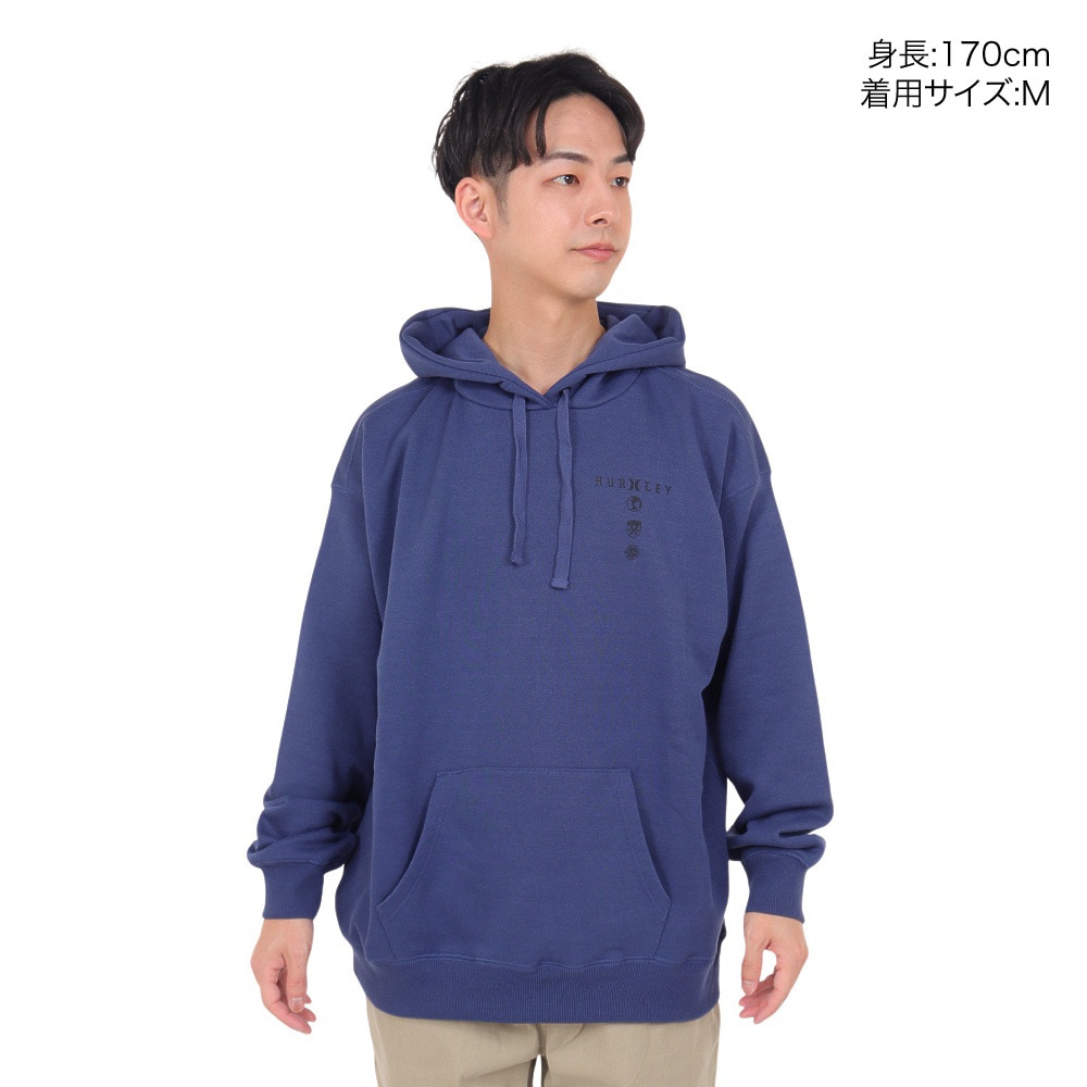 ハーレー（HURLEY）（メンズ）WING スウェットフーディー 23MFF2200004-ANVY