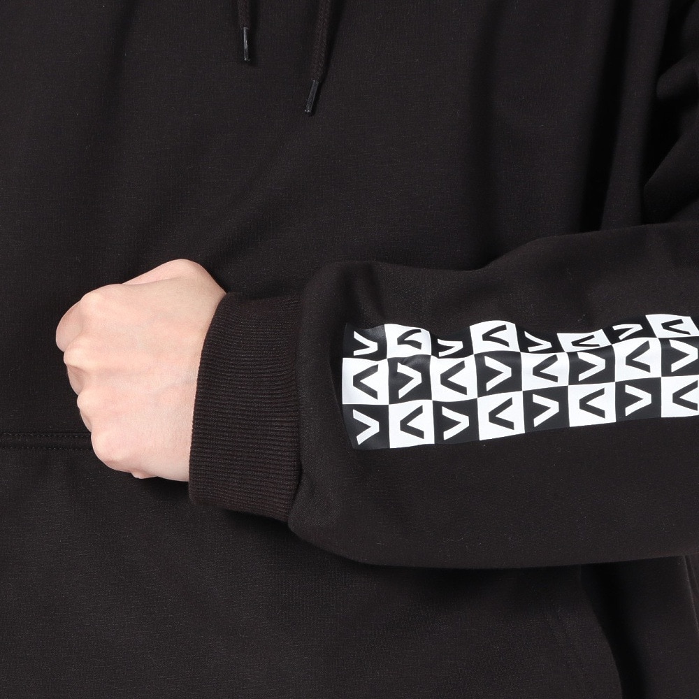 ルーカ（RVCA）（メンズ）CHECKER HOODIE パーカー BD042048 BLK