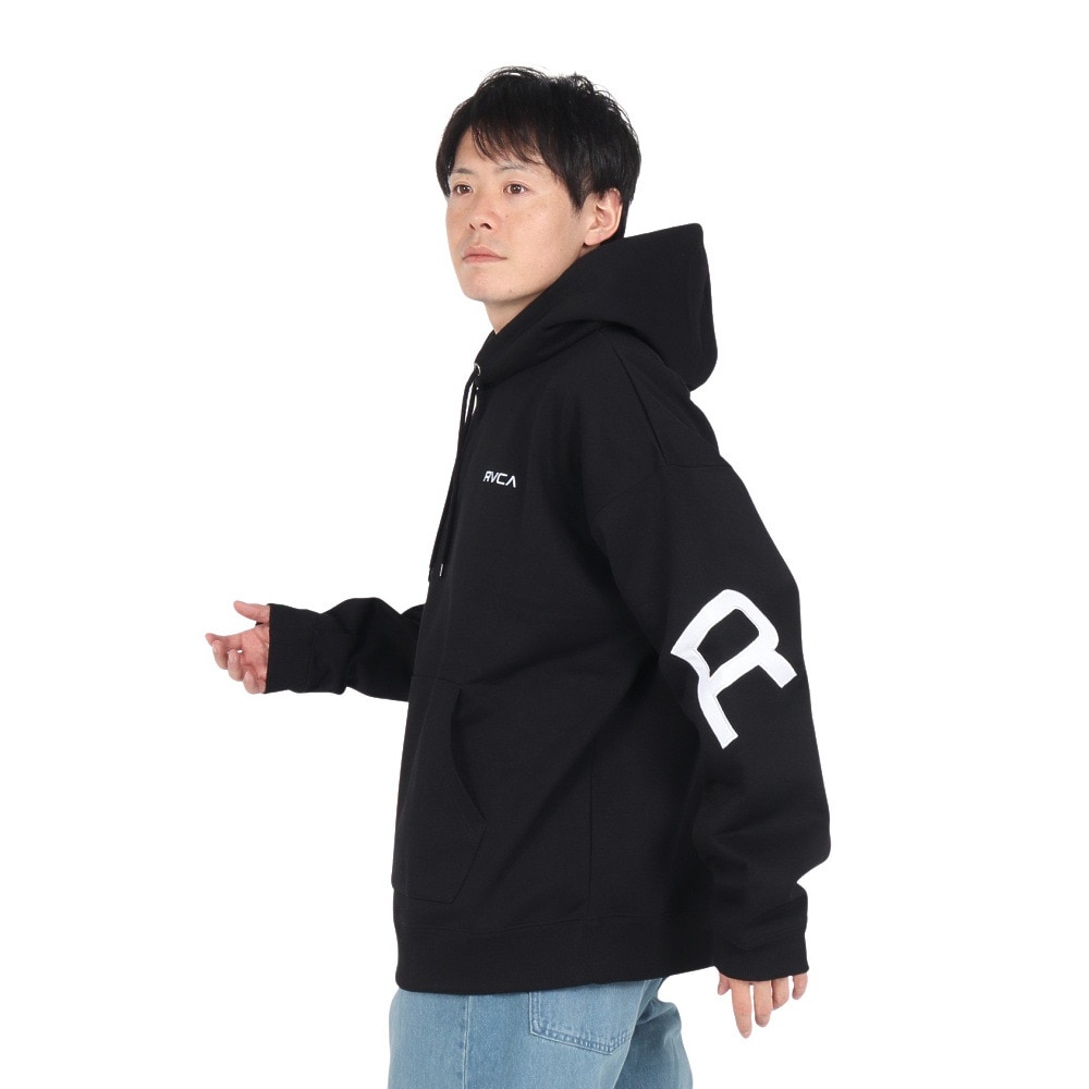 ルーカ（RVCA）（メンズ）FAKE RVCA フーディーパーカー BE042005 BLK