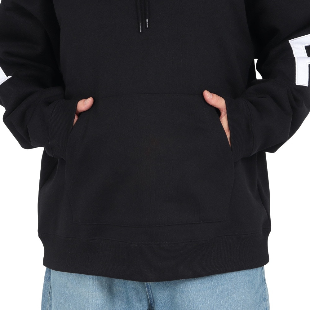 ルーカ（RVCA）（メンズ）FAKE RVCA フーディーパーカー BE042005 BLK