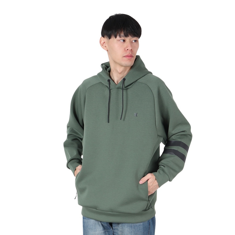 ハーレー（HURLEY）（メンズ）ファントム スウェット ブロック パーティー フーディー 2.0 MCFF242002-SAGE