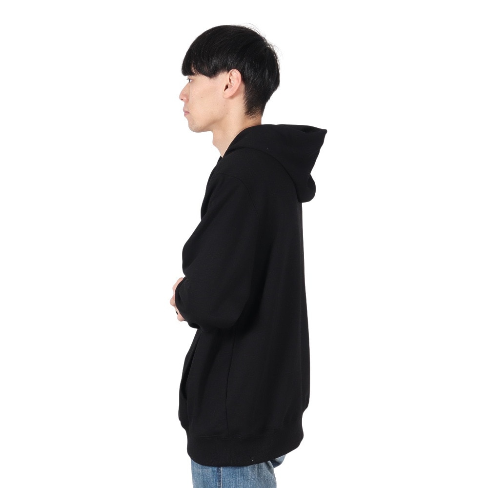 ハーレー（HURLEY）（メンズ）VORTEX ボックス ロゴ スウェットパーカー 24XBMCFF026-BLK