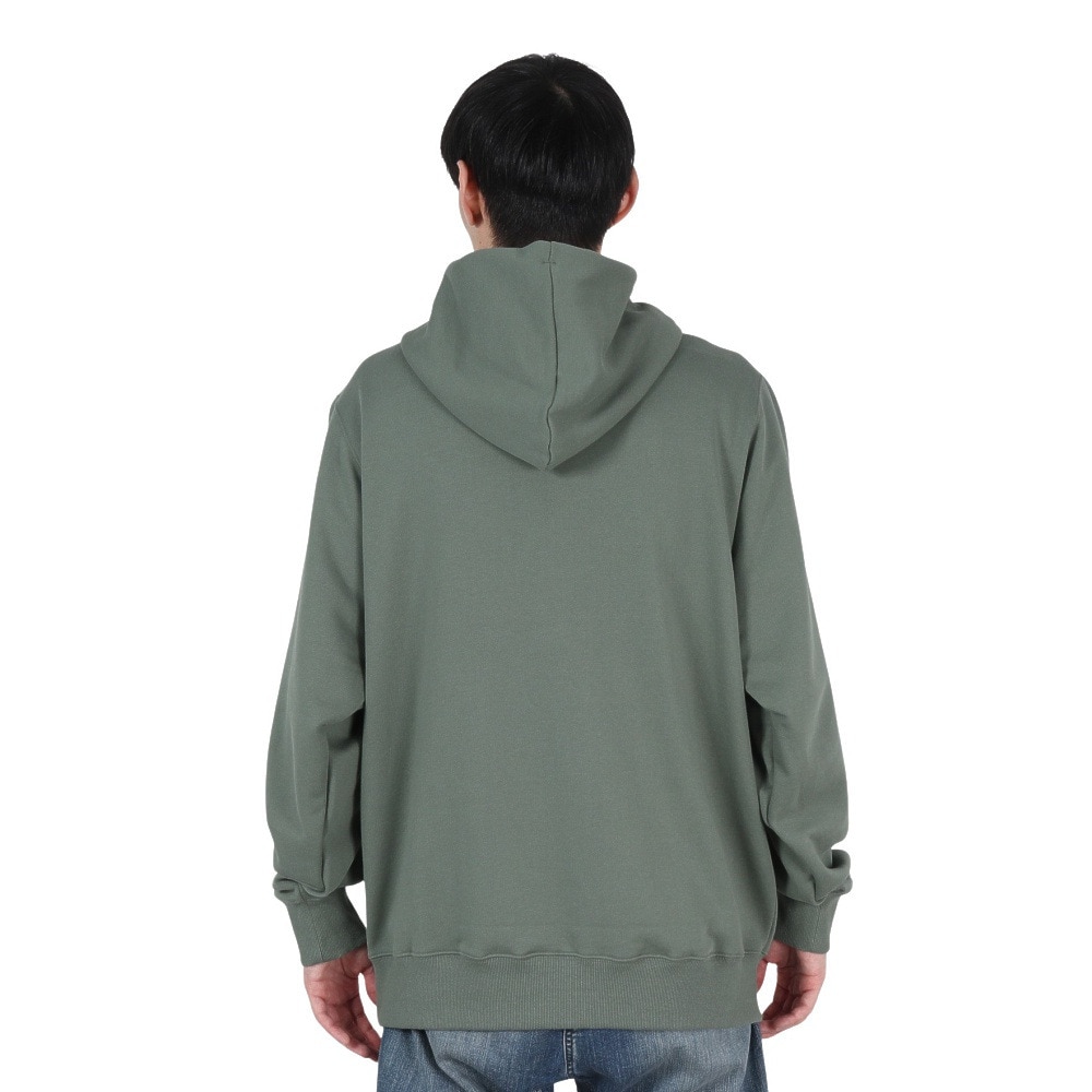 ハーレー（HURLEY）（メンズ）VORTEX ボックス ロゴ スウェットパーカー 24XBMCFF026-SAGE