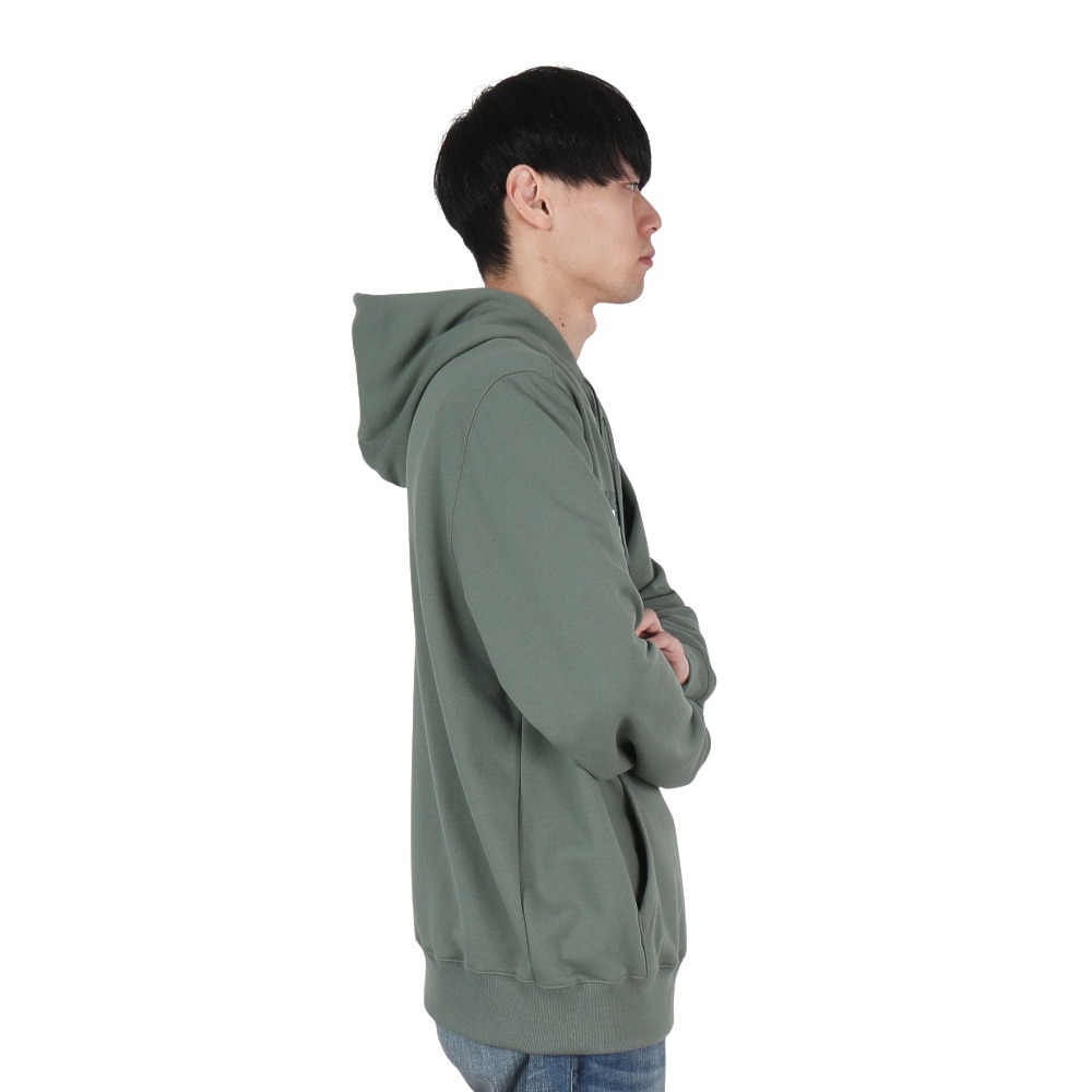 ハーレー（HURLEY）（メンズ）VORTEX ボックス ロゴ スウェットパーカー 24XBMCFF026-SAGE