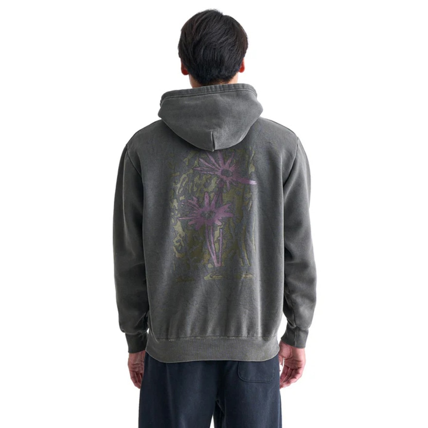 クイックシルバー（Quiksilver）（メンズ）CRAZY DAISY フーディー スウェット 24FWQPO244065BRN