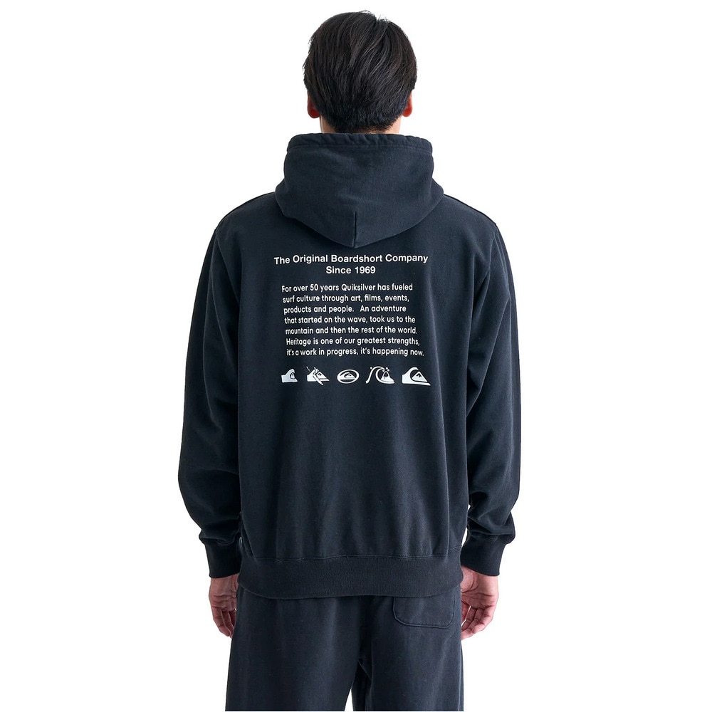 クイックシルバー（Quiksilver）（メンズ）QS HISTORY フーディスウェット 24FWQPO244070BLK