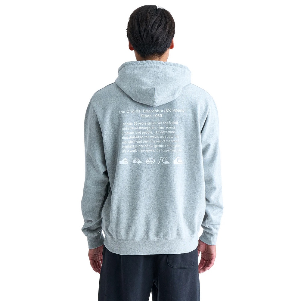 クイックシルバー（Quiksilver）（メンズ）QS HISTORY フーディスウェット 24FWQPO244070HTR
