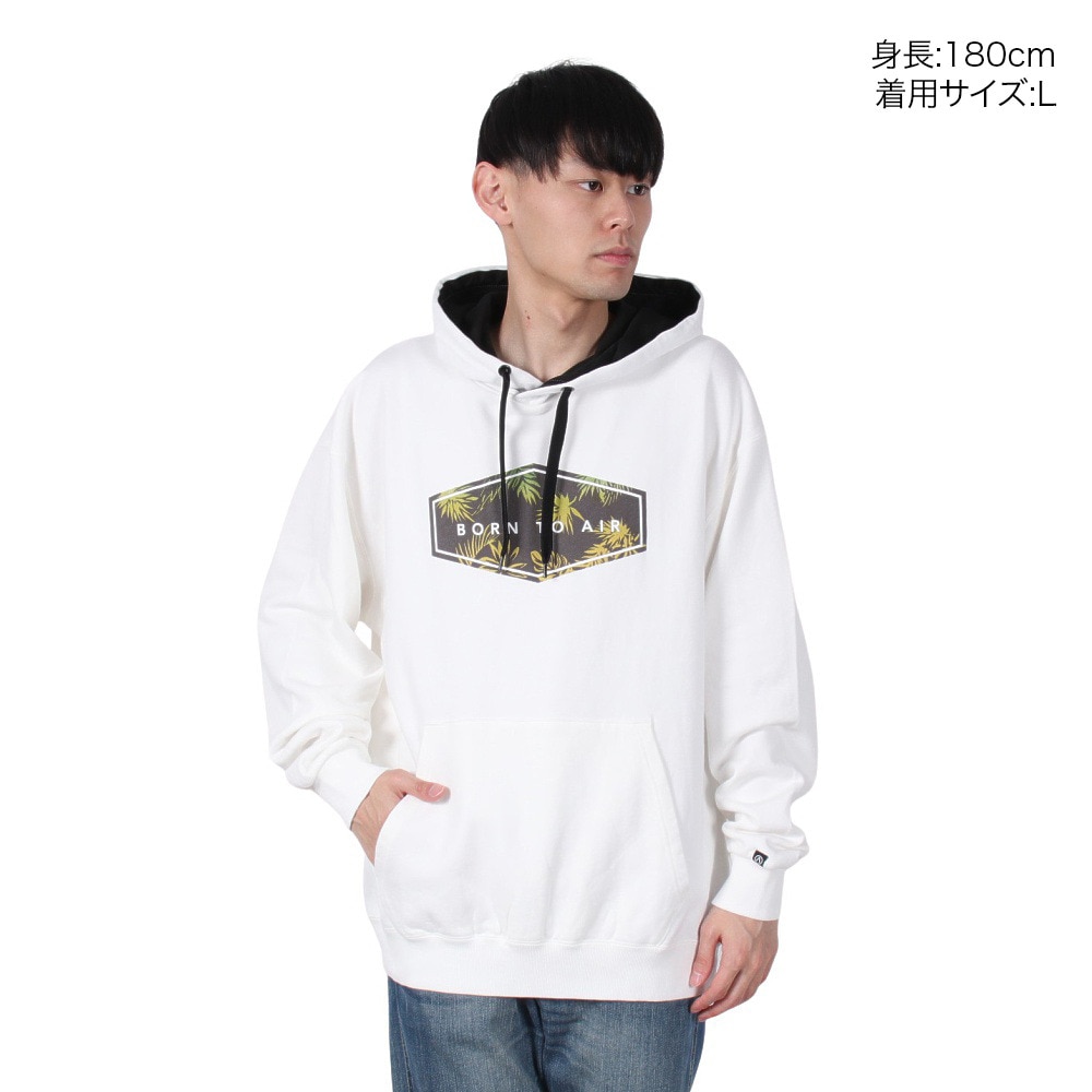 エアボーン（ARBN）（メンズ）プルオーバー フーディー AB2024FWM-APP412WHT