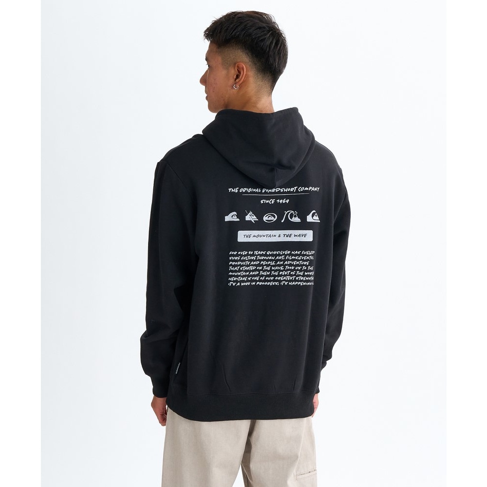 クイックシルバー（Quiksilver）（メンズ）HISTORY SWEAT パーカー 25FWQPO254009BLK