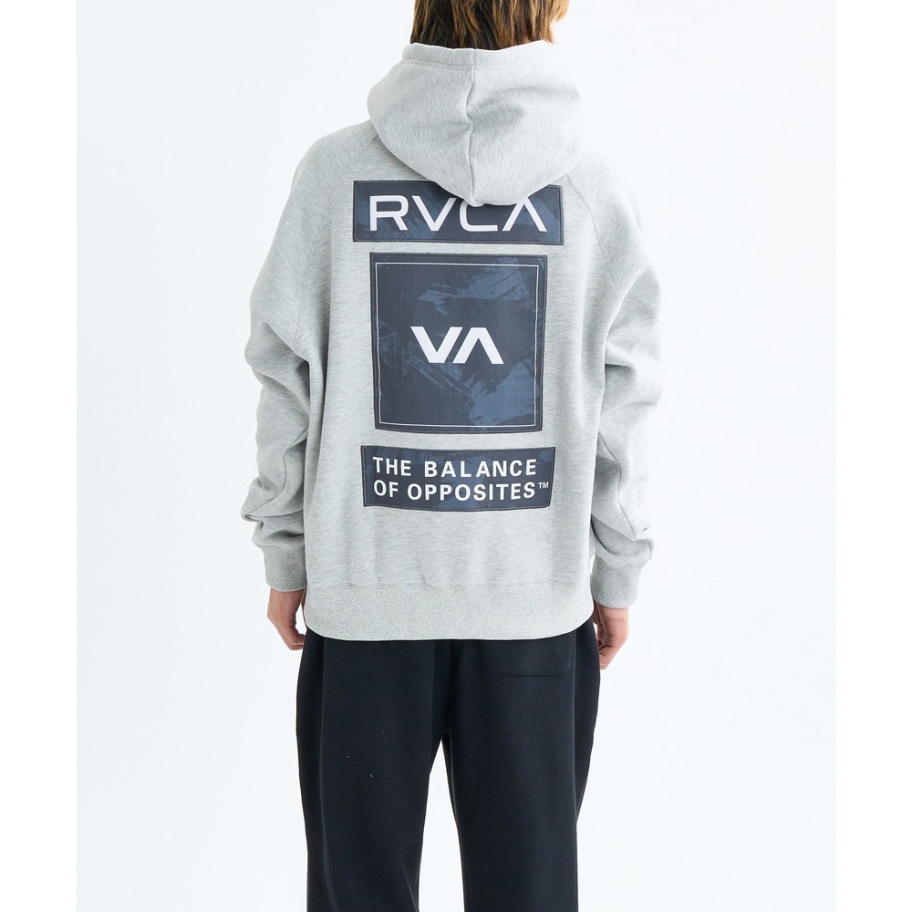 ルーカ(RVCA)THREE BOX RVCA フーディー BF042011 HGR(Men’s) ルーカ（RVCA）（メンズ）THREE BOX RVCA フーディー BF042011 HGR