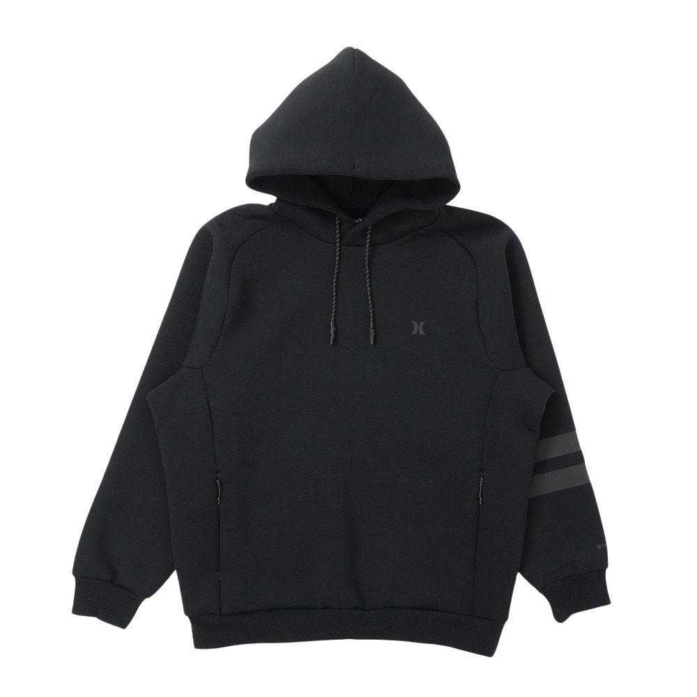 ハーレー（HURLEY）（メンズ）ファントム スウェット ブロック パーティー フーディー MUFF252001-BLK