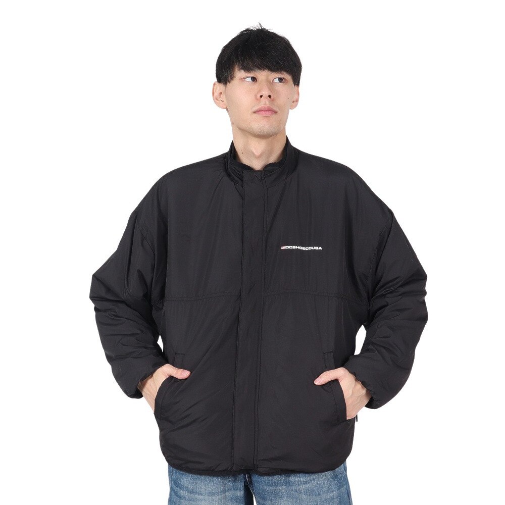 ディーシー・シュー（DC SHOE）（メンズ）REVERSIBLE STAND ジャケット 22FWDJK224050BLK