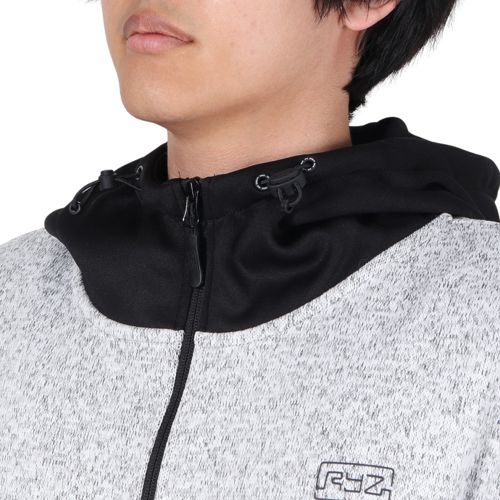 ライズ（RYZ）（メンズ）MFX ニットフリースジャケット RZ10CD23FW0018 GRY
