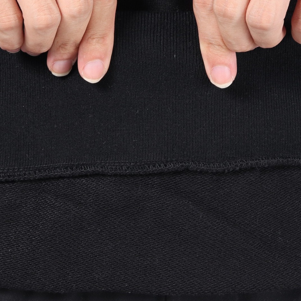スライド（SLYDE）（メンズ）スウェットシャツ フリースハーフジップ SL23FWM-APP006BLK