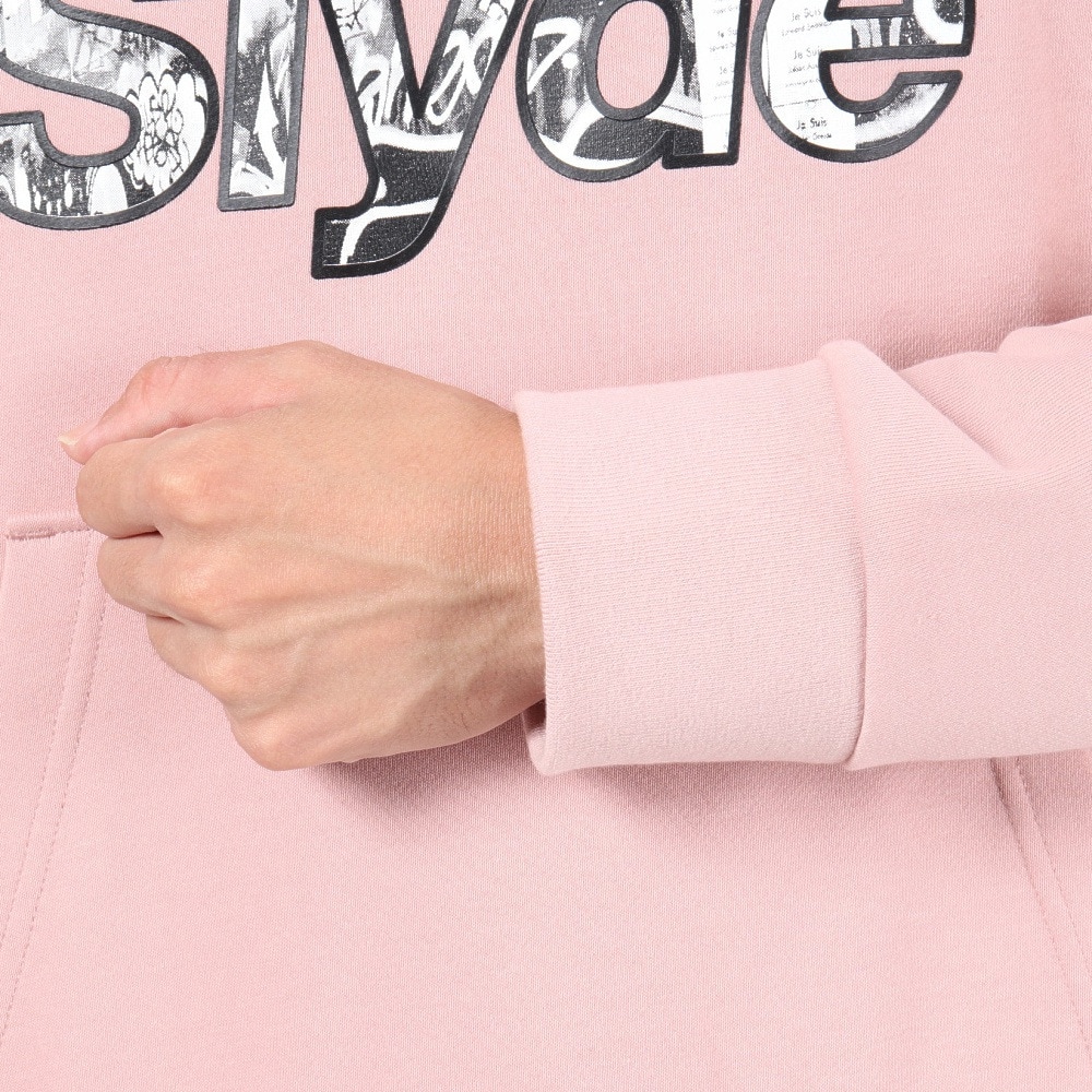 スライド（SLYDE）（メンズ）スウェットシャツ フリースハーフジップ SL23FWM-APP006PNK