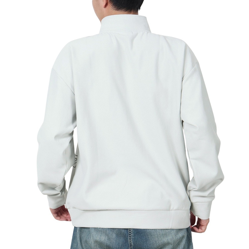 ライズ（RYZ）（メンズ）SCRIPT ハーフジップスウェットシャツ RZ10CD24FW0009 BLGR