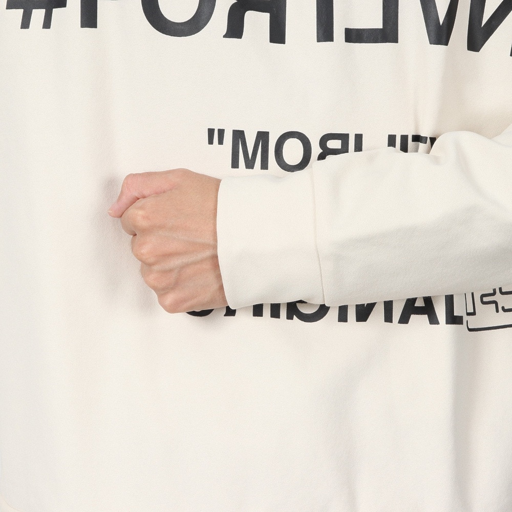 ライズ（RYZ）（メンズ）SCRIPT ハーフジップ スウェットシャツ RZ10CD24FW0009 OWHT