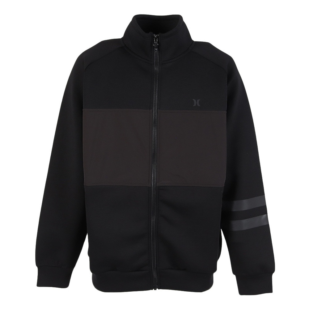 ハーレー（HURLEY）（メンズ）ファントム スウェット ブロック パーティー トラック ジャケット MCFF242008-BLK