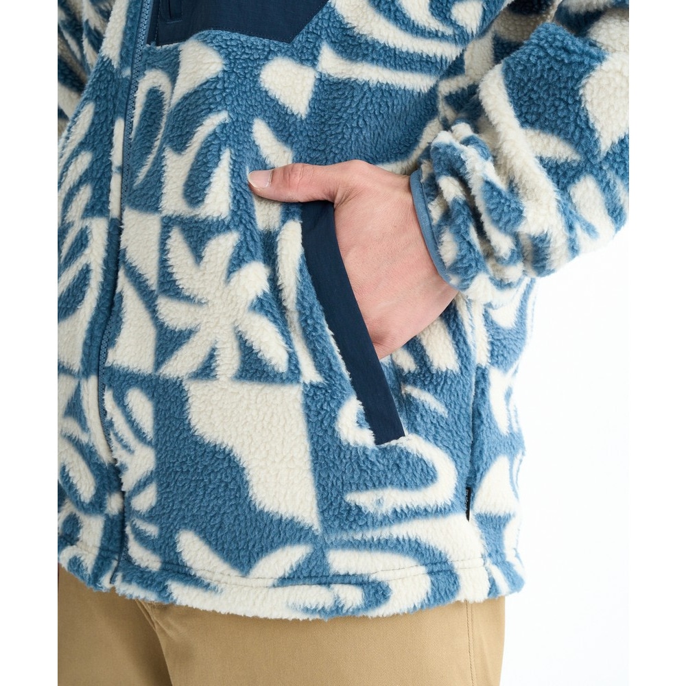 クイックシルバー（Quiksilver）（メンズ）CLEAN COAST フルジップフリース 25FWEQYPF03066BND6