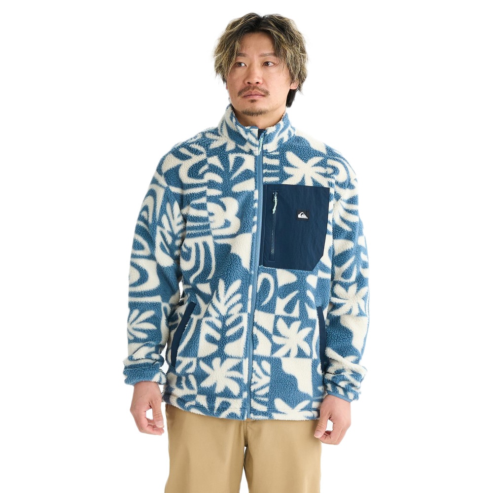 クイックシルバー（Quiksilver）（メンズ）CLEAN COAST フルジップフリース 25FWEQYPF03066BND6