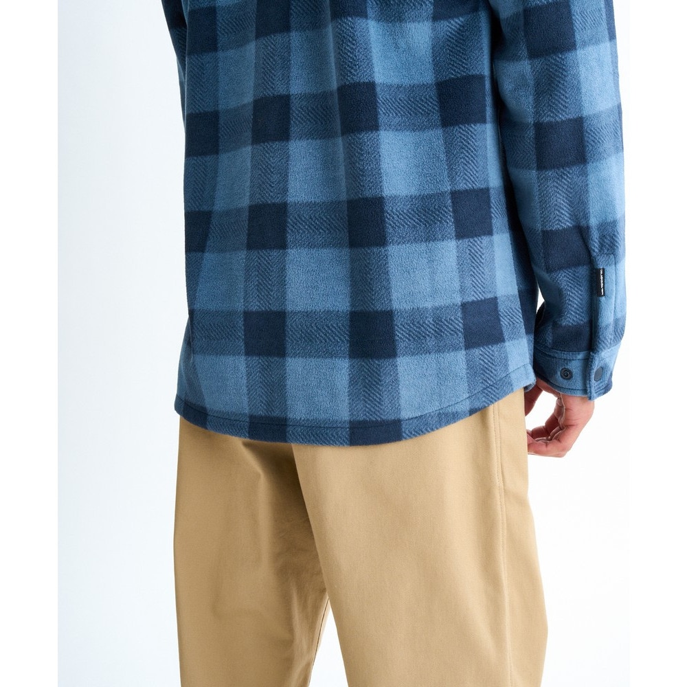 クイックシルバー（Quiksilver）（メンズ）BERING STRAIT CHECK フリースシャツ 25FWEQYPF03075BND6