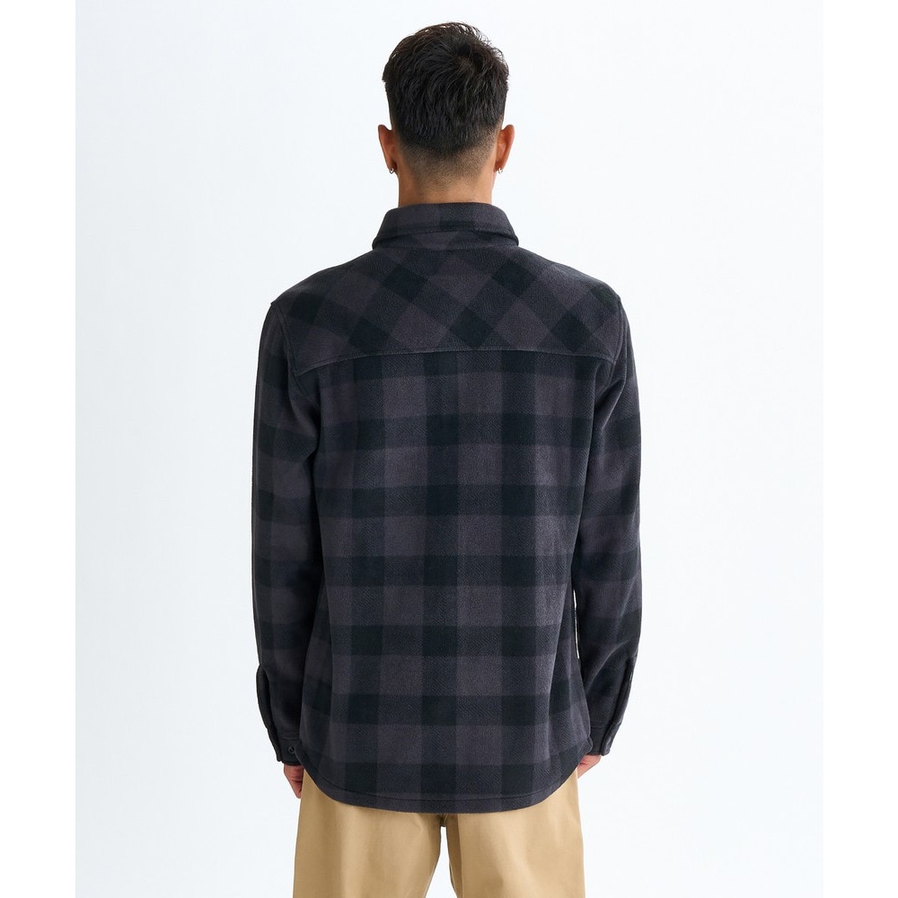 クイックシルバー（Quiksilver）（メンズ）BERING STRAIT CHECK フリースシャツ 25FWEQYPF03075KVJ6