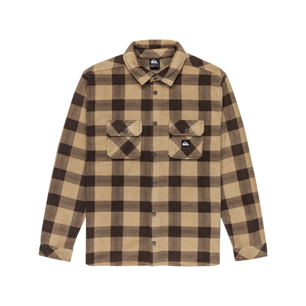 クイックシルバー（Quiksilver）（メンズ）BERING STRAIT CHECK フリースシャツ 25FWEQYPF03075TKP6