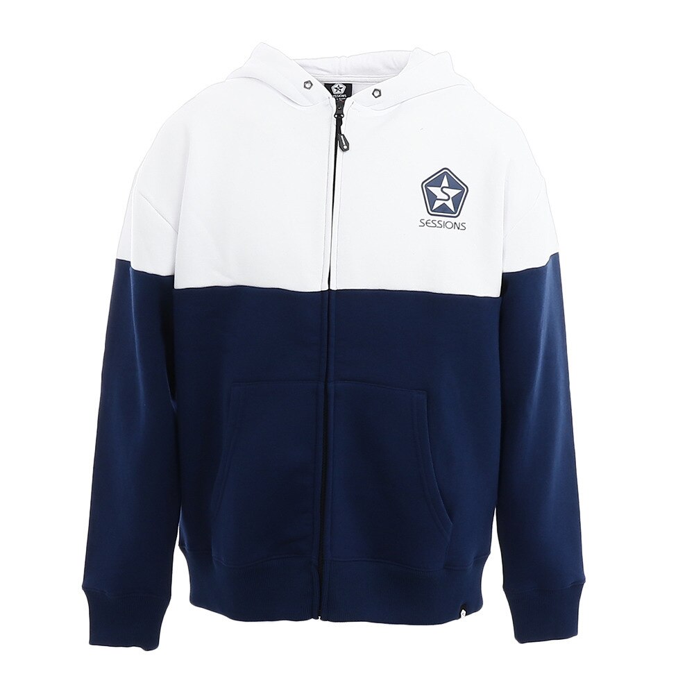  BI COL ZIP フーディー 207079 WT/NV 