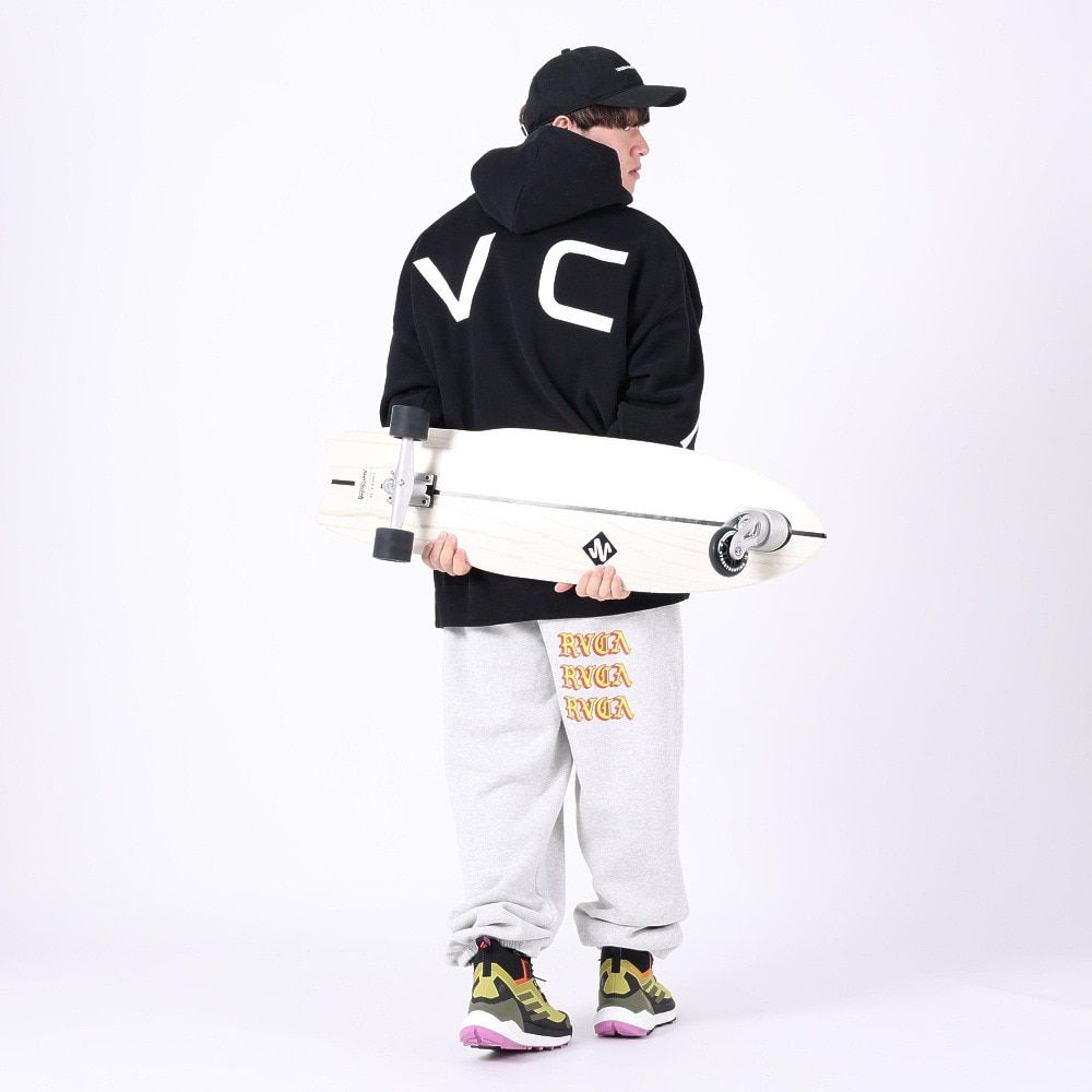 ルーカ（RVCA）（メンズ）FAKE RVCA ジップフーディー BD042157 BLK