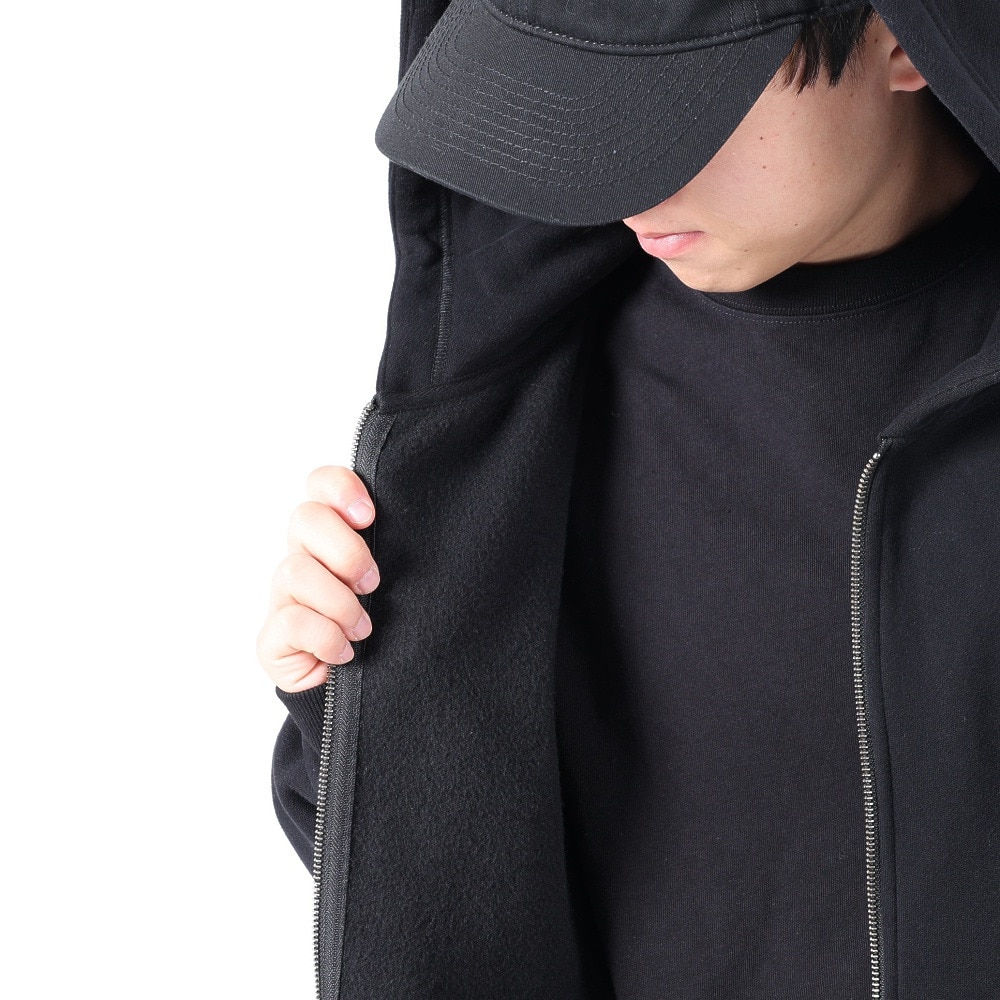 ルーカ（RVCA）（メンズ）FAKE RVCA ジップフーディー BD042157 BLK