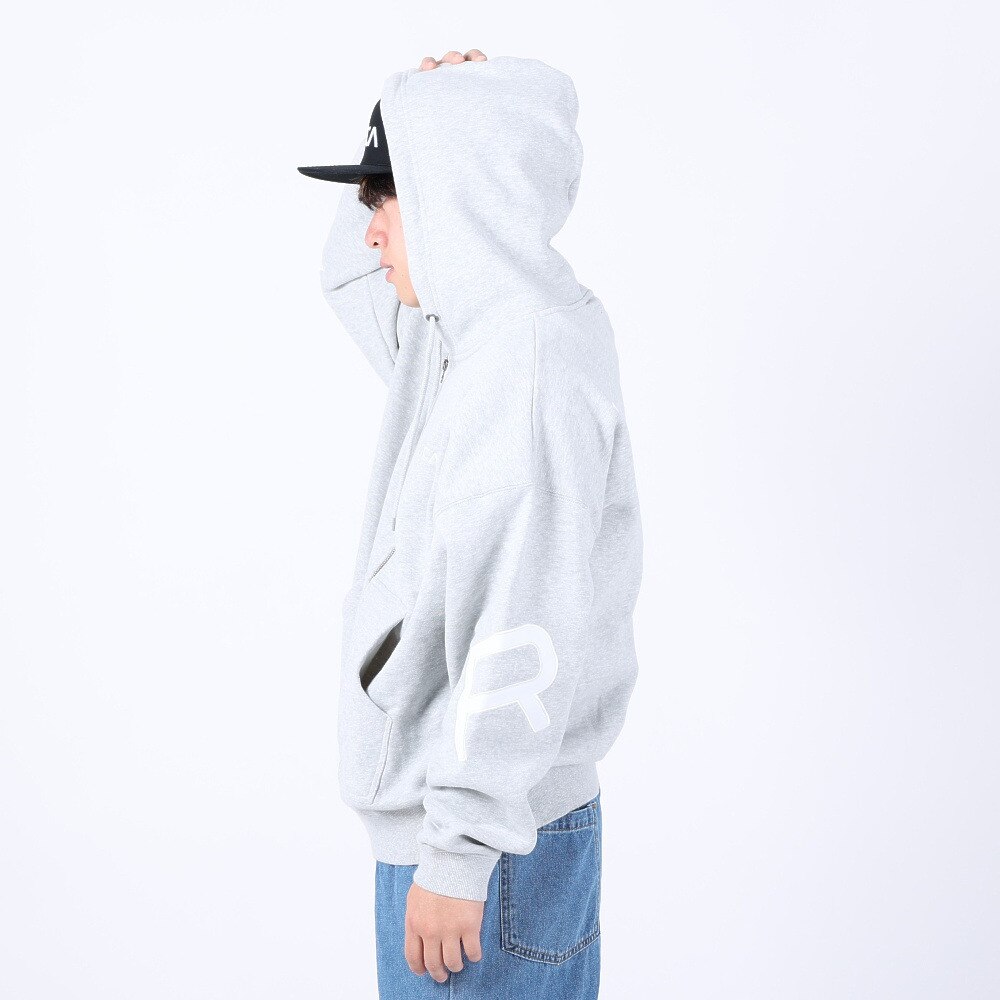 ルーカ（RVCA）（メンズ）FAKE RVCA ジップフーディー スウェットジャケット BD042157 HTG