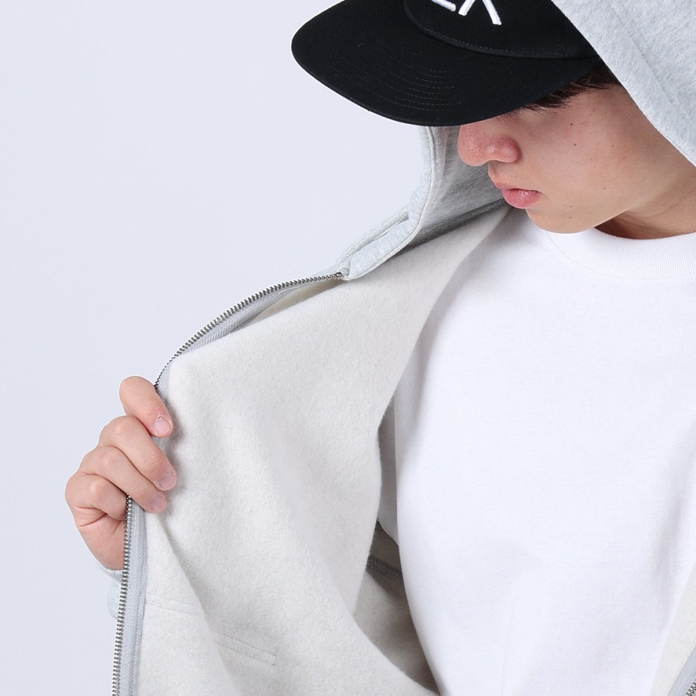 ルーカ（RVCA）（メンズ）FAKE RVCA ジップフーディー スウェットジャケット BD042157 HTG