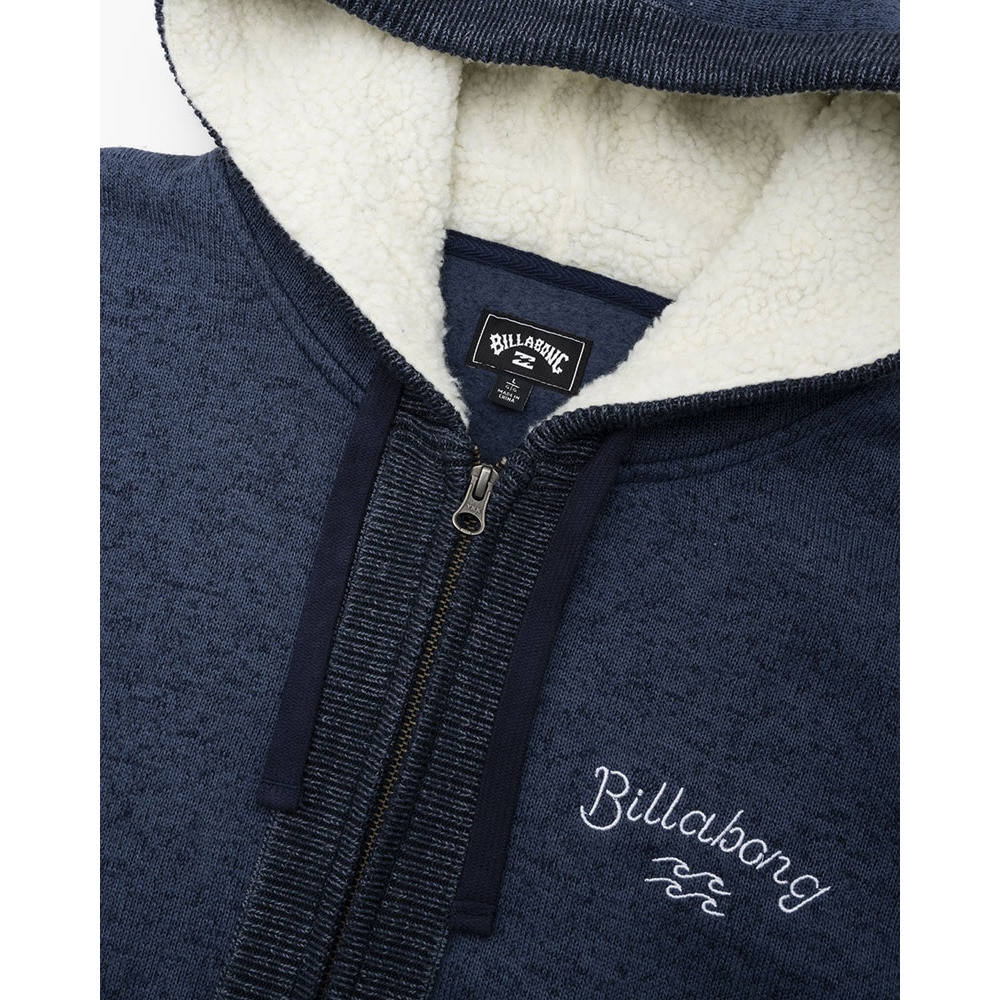 ビラボン（BILLABONG）（メンズ）KNIT FLEECE ジップパーカー BD012024 NVY