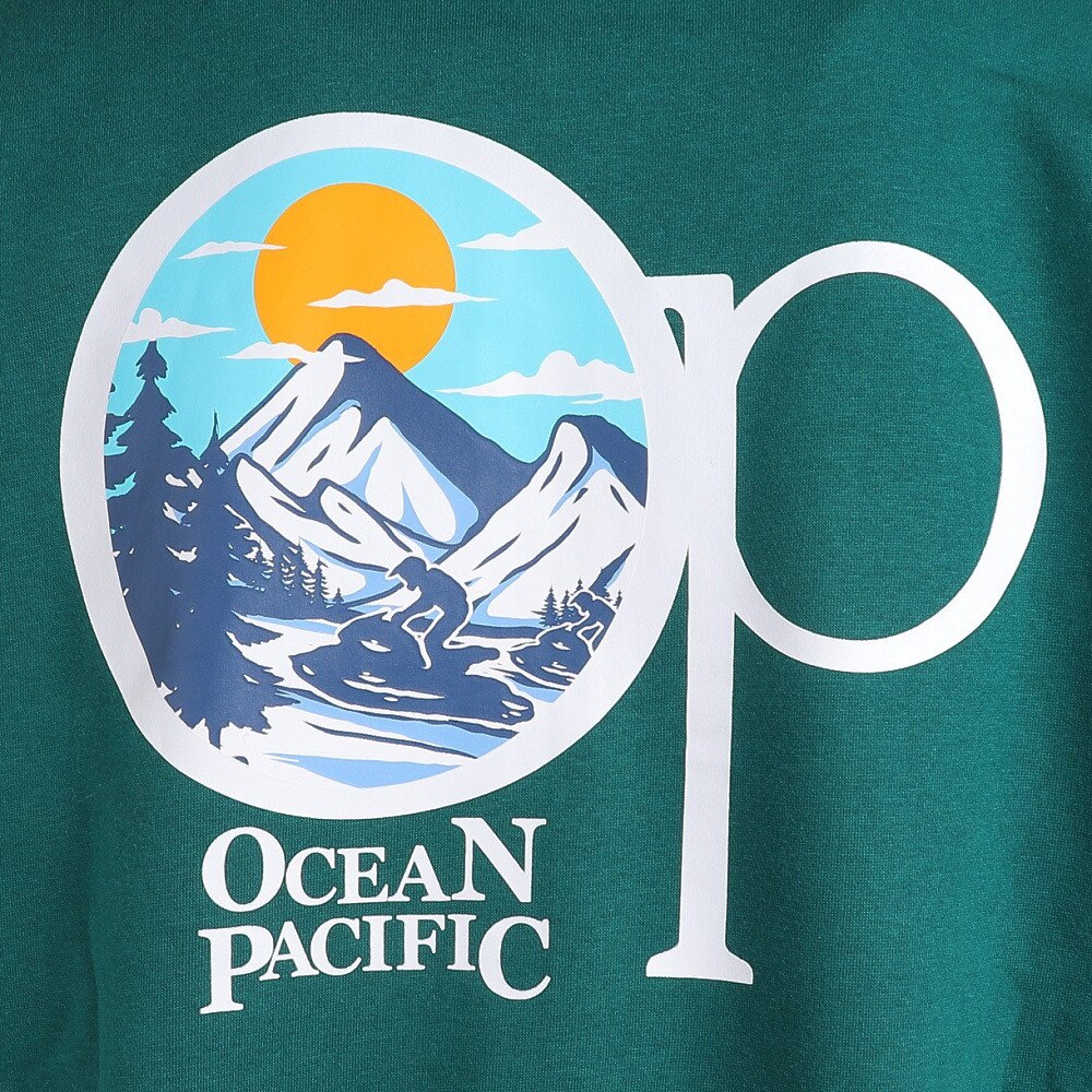 オーシャンパシフィック（Ocean Pacific）（メンズ）ロゴジップパーカー 533006GRN