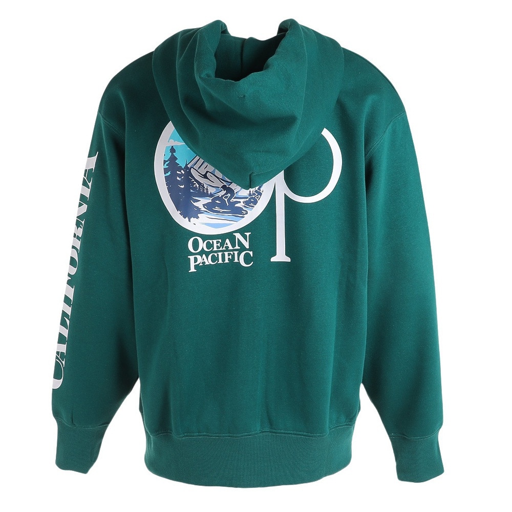 オーシャンパシフィック（Ocean Pacific）（メンズ）ロゴジップパーカー 533006GRN
