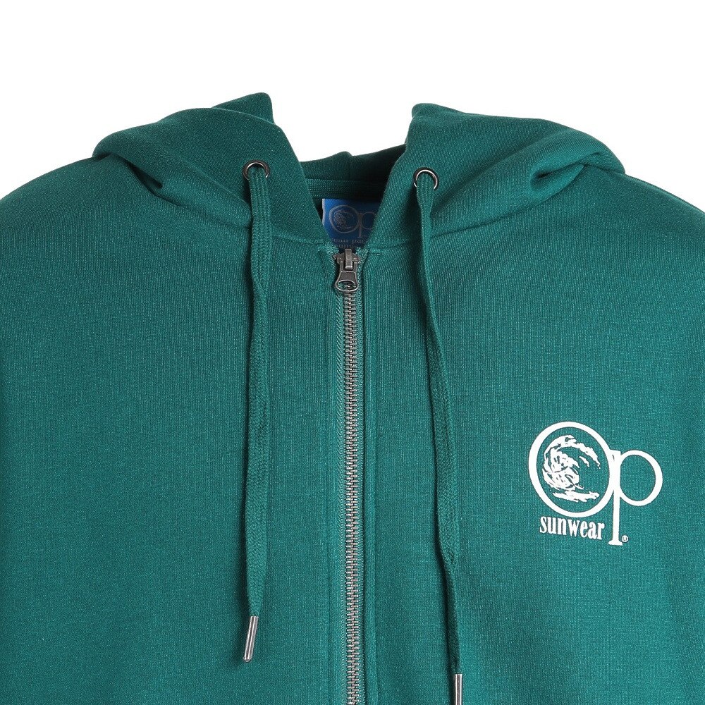 オーシャンパシフィック（Ocean Pacific）（メンズ）ロゴジップパーカー 533006GRN