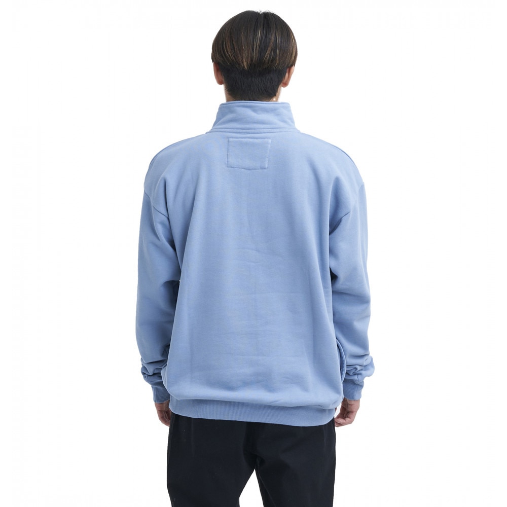 クイックシルバー（Quiksilver）（メンズ）ハーフジップスウェット ANDY 23FWQZP234066BLU