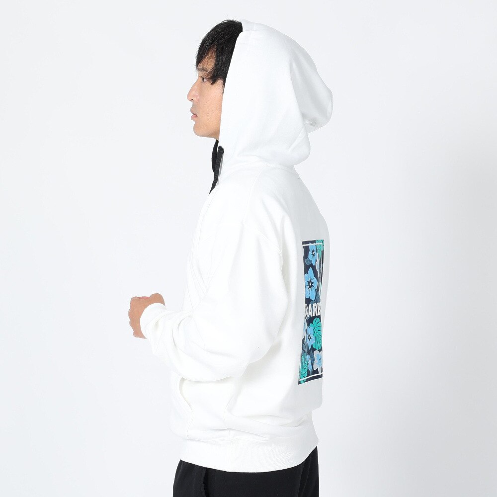エアボーン（ARBN）（メンズ）スウェット長袖フーディー2 AB23FWM-APP414WHT