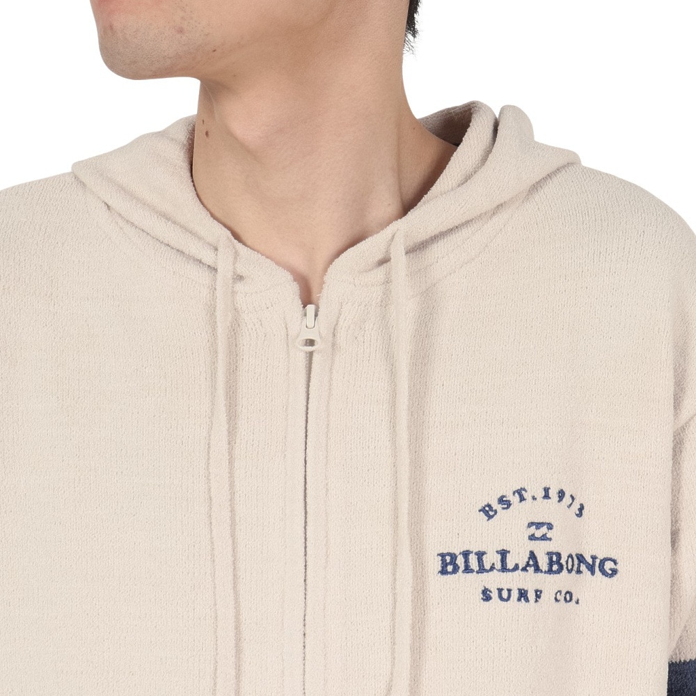 ビラボン（BILLABONG）（メンズ）MOLE KNIT ジップパーカー BE012014 IVO
