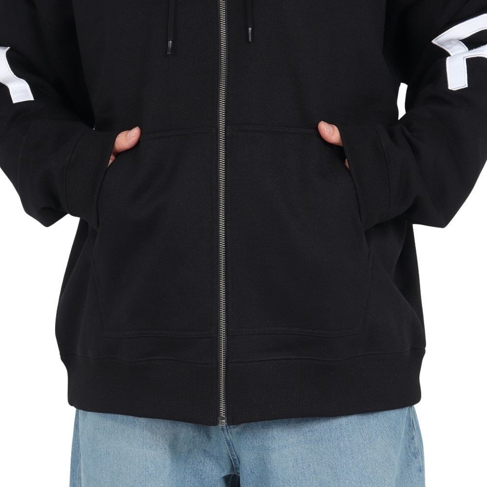 ルーカ（RVCA）（メンズ）FAKE RVCA フルジップ フーディーパーカー BE042044 BLK
