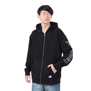 (メンズ)スリーブ ロゴ ジップ パーカー 247212