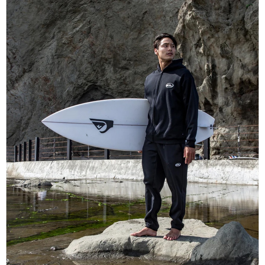 クイックシルバー（Quiksilver）（メンズ）WARPDRIVER ジップフーディー 24FWQZP244051BLK