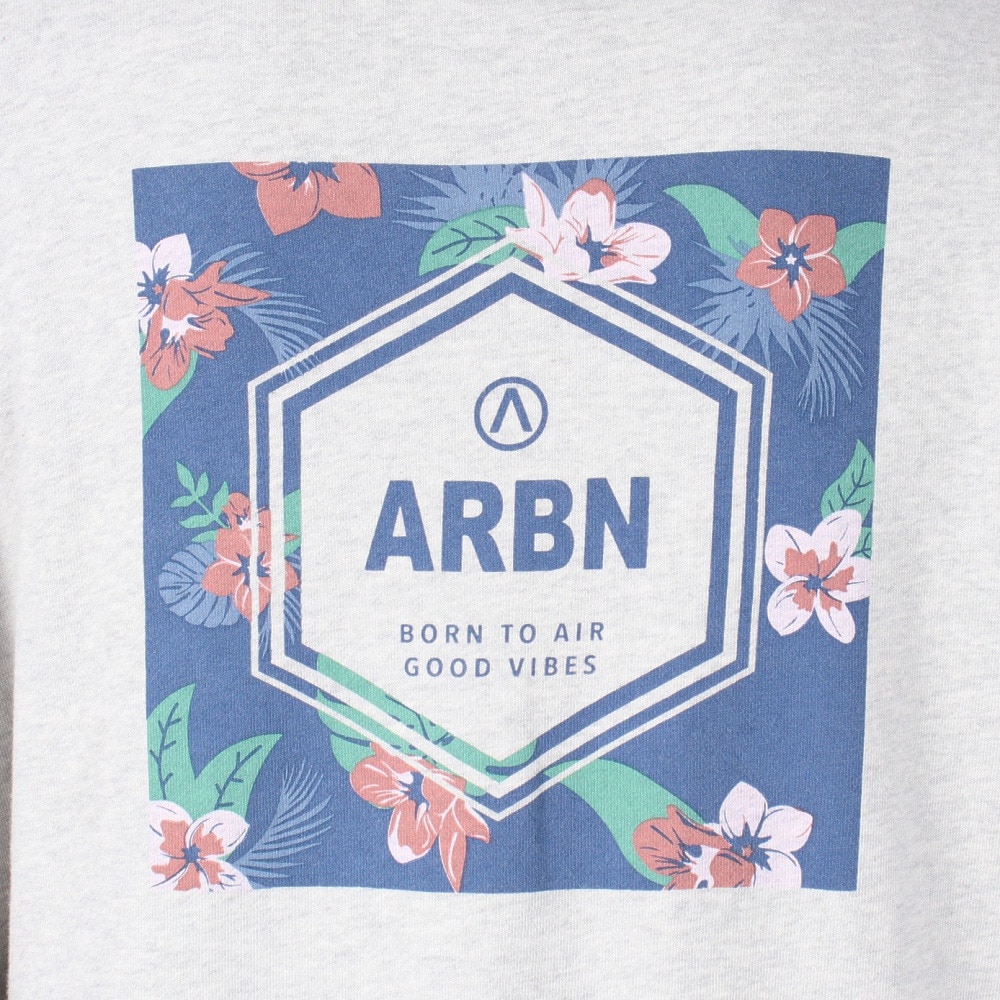 エアボーン（ARBN）（メンズ）ジップ フーディー AB2024FWM-APP413LGRY