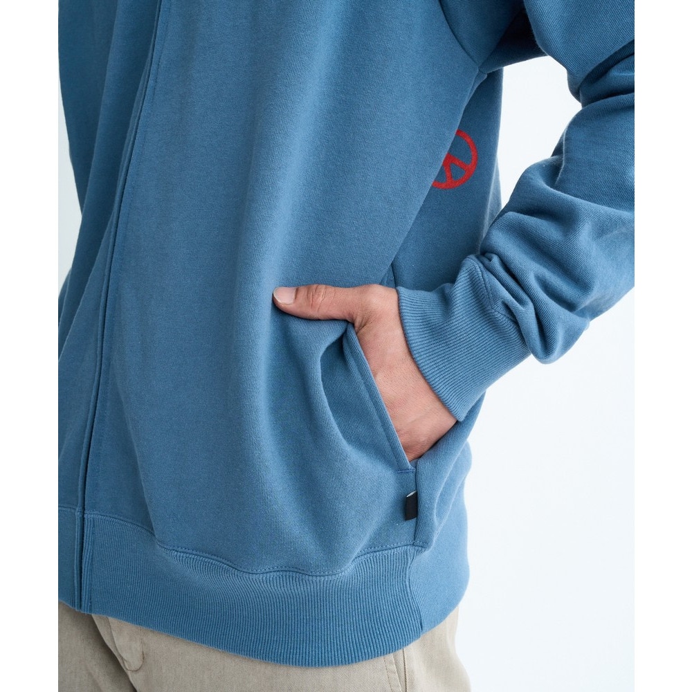 クイックシルバー（Quiksilver）（メンズ）COLD WAYS スウェット ジップフーディ 25FWQZP254001BLU