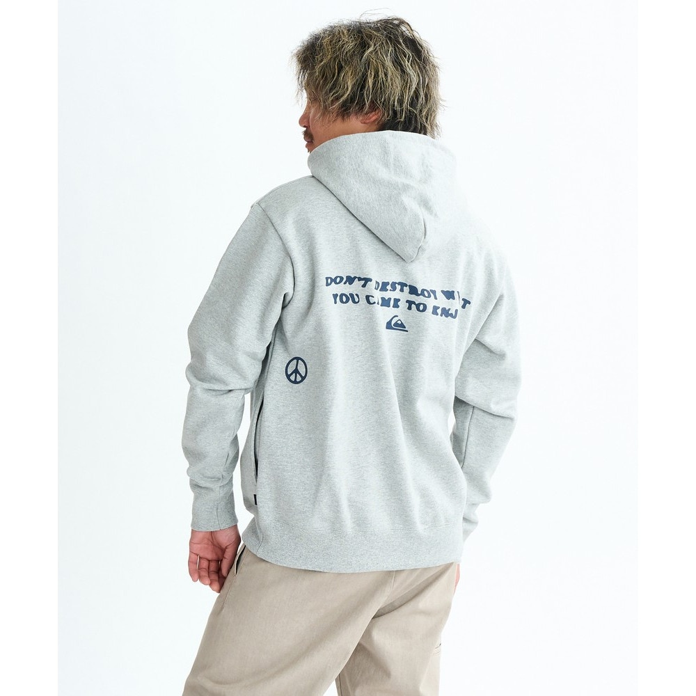クイックシルバー（Quiksilver）（メンズ）COLD WAYS スウェット ジップフーディ 25FWQZP254001HTR