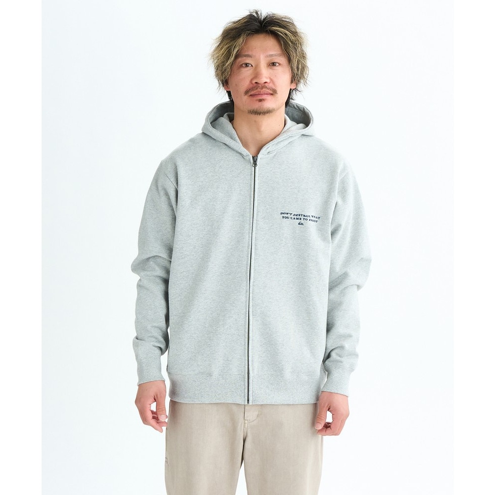 クイックシルバー（Quiksilver）（メンズ）COLD WAYS スウェット ジップフーディ 25FWQZP254001HTR