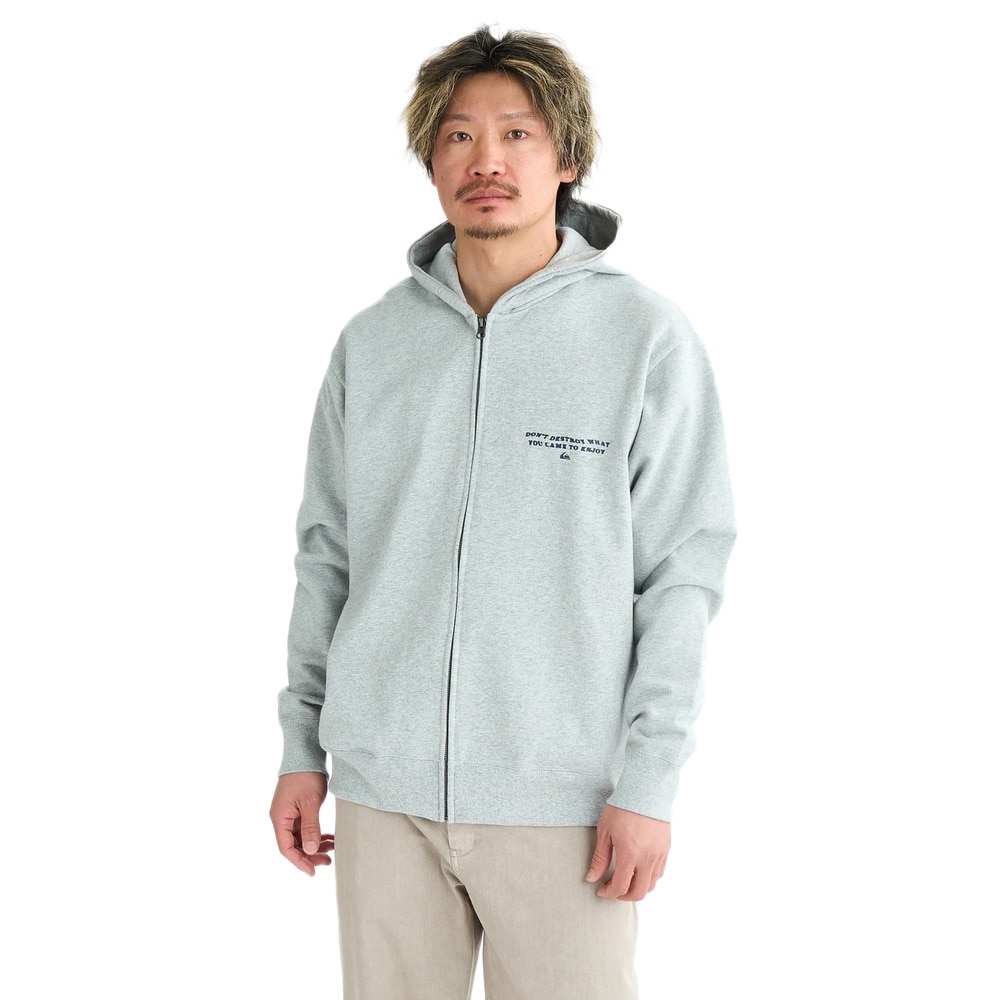 クイックシルバー（Quiksilver）（メンズ）COLD WAYS スウェット ジップフーディ 25FWQZP254001HTR