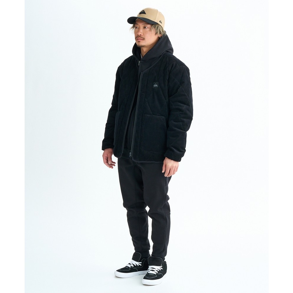 クイックシルバー（Quiksilver）（メンズ）WR ICON OF SURF ジップフーディ 25FWQZP254006BLK
