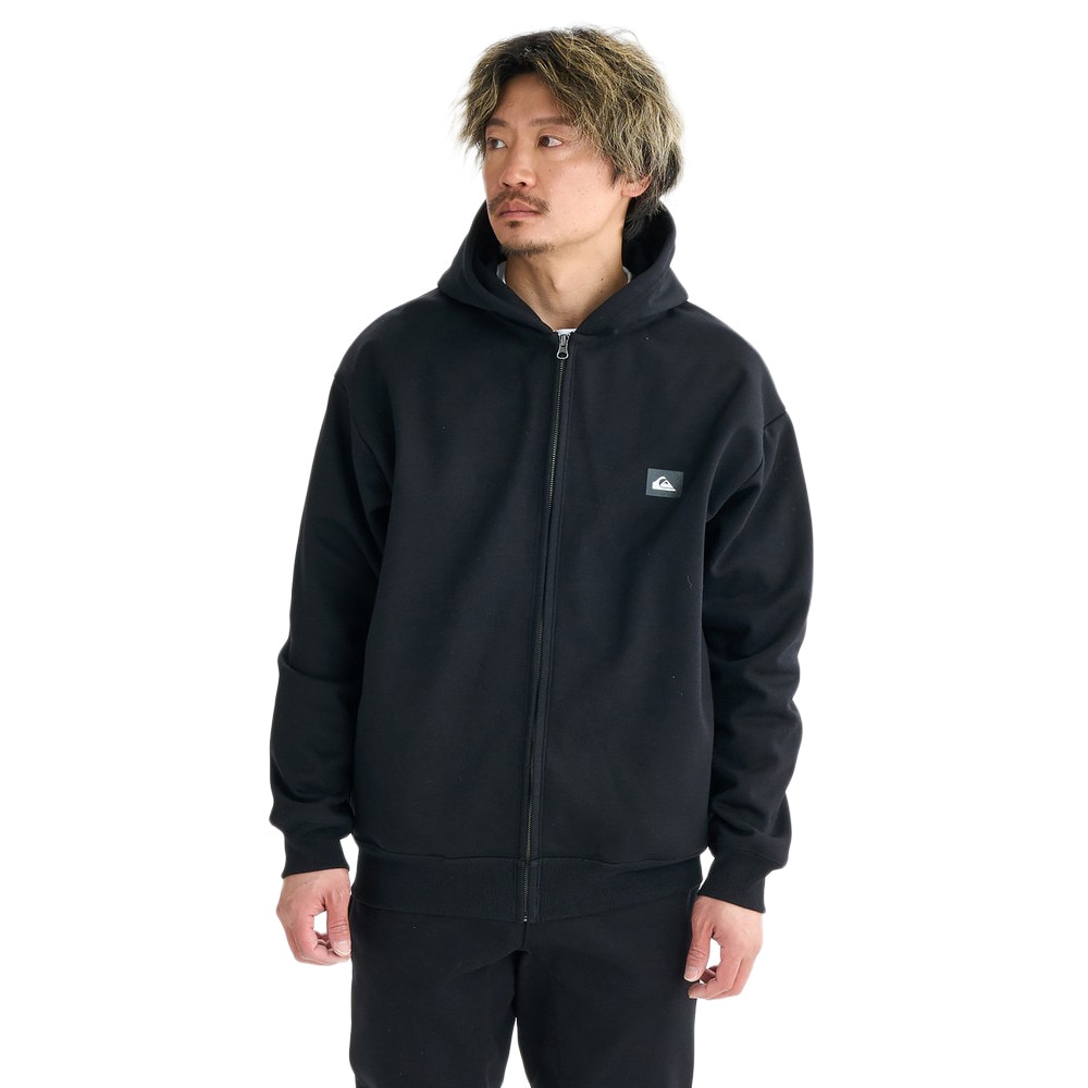 クイックシルバー（Quiksilver）（メンズ）WR ICON OF SURF ジップフーディ 25FWQZP254006BLK